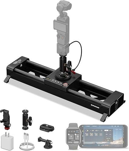 Karbonfaser Video Slider mit Motor