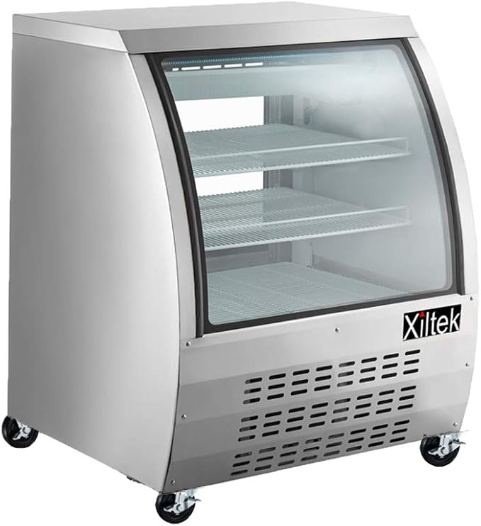 Freistehender Side-by-Side Kühlschrank mit Eisfabrik