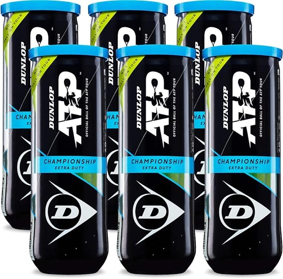 Dunlop ATP Championship Tennisball Premium-Sammelset – 50 Dosen Turnierbälle