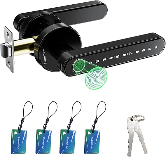 Fingerprint Smart Lock mit Alarmanlage