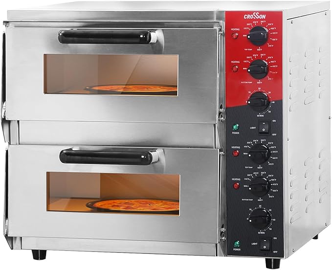 Elektrischer Pizzasteinofen für den Innenbereich
